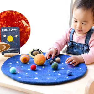 Tara Treasures | Felt Solar System Mat and Planets