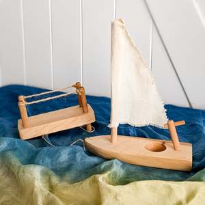 Aquatic Adventures: Wooden Boat and Dock