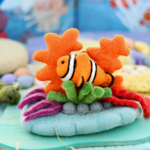Tara Treasures | Felt Coral Reef and Fish Set