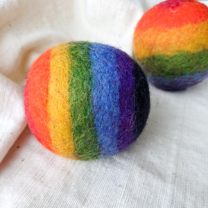 Rainbow Felt Ball Mixed - Extra Large
