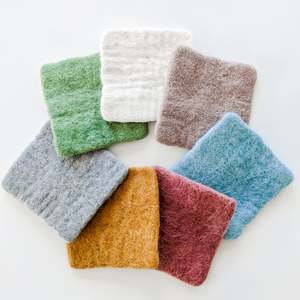 Earth Felt Squares - Set of 7