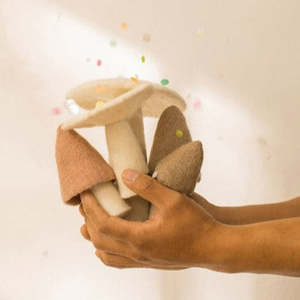 Muskhane Felt Morel Mushrooms | Nude