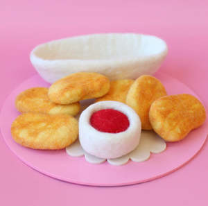 Felt Food: Juni Moon | Felt Food - Chicken Nugget Set