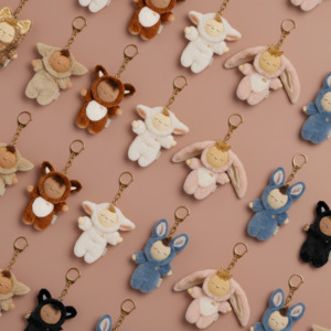 Olli Ella | Cozy Bag Charms Keychains - 7 Styles