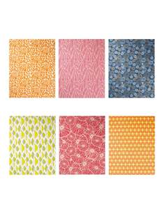 Cards And Giftwrap: Giftwrap - Handprinted Jute Paper (7 Designs)