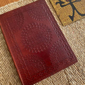 Treeless Paper & Eco-Leather Journal - Rust