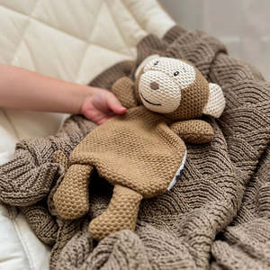 Soft Toys: Cotton Comforter - Milo Monkey