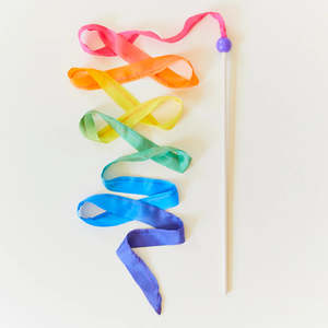 Sarah's Silks | Silk Streamers - Rainbow (2 Sizes)