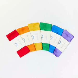 Accessories: Sarah's Silks | Mini Solid Colour Playsilk Set - Primary Colours