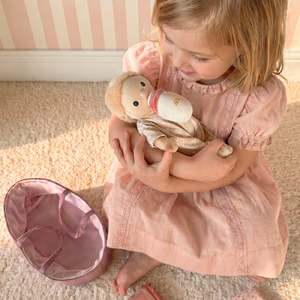 Olli Ella Dinkum Dolls | Binky Dinky Moppet Bassinet Set