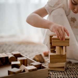 Qtoys | Natural Wooden Blocks