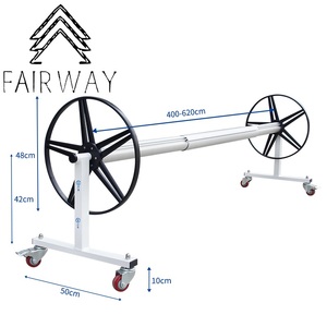 Products: New Model 40T Lite Swimming Pool Cover reel for 4.5M to 6M (75mm poles)