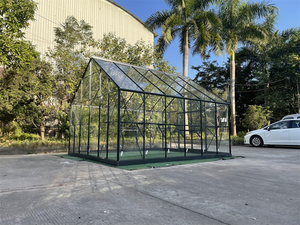 Fairway Kiwi Prime glasshouse 10x12ft 4mm tempered glass