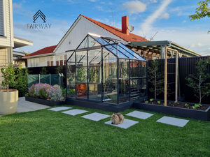 Fairway Kiwi Prime Glasshouse 8x6ft 4mm tempered glass