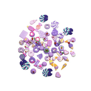 accessory: Purple Lolly Mix - Pk of 6