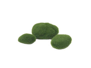 Wholesale 50: Faux Moss Rock - Pk of 3