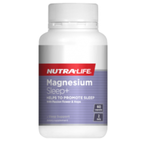 Pain Relief: NUTRALIFE Magnesium Sleep+ 60 Capsules