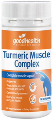 Good Health Turmeric Muscle Complex 60 Capsules