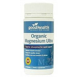 Pain Relief: Good Health Magnesium Ultra Organic 60tabs