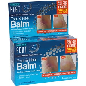 Foot Care: NEAT FEAT Foot & Heel Balm Buy ONE GET ONE FREE 75g