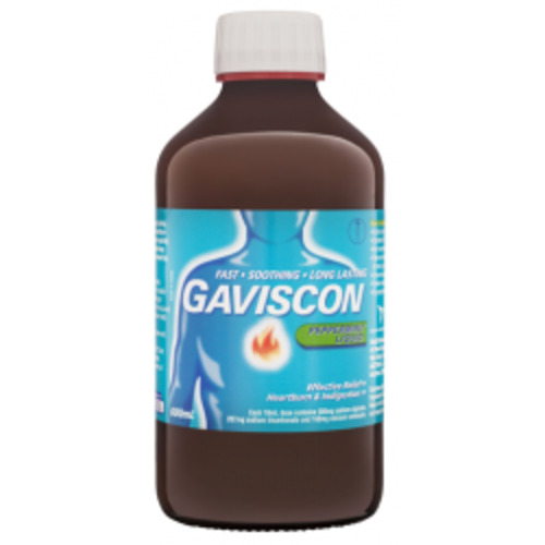 Digestive Care: GAVISCON Liquid Peppermint 600ml