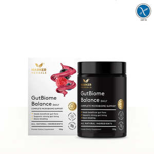 Health Supplements: Harker Herbals GutBiome Balance daily powder