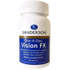 Health Supplements: SANDERSON 1-a-day Vision FX 60 Capsules