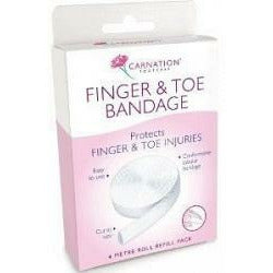First Aid: CARNATION Finger and Toe Bandage - 4 Metre Pack