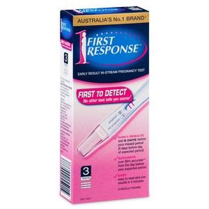 Home Healthcare: FIRST Response Instream 3 Test