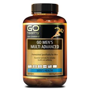Go Healthy: GO HEALTHY Men's Multi Advanced 120 VegeCapsules