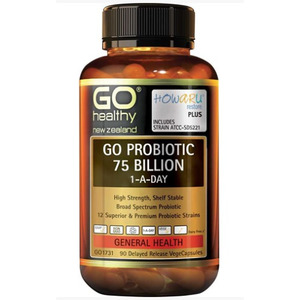 Go Healthy: GO Probiotic 75 Billion 90 Capsules