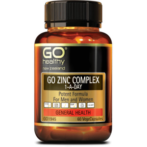 GO Zinc Complex 1-A-Day 60 Capsules