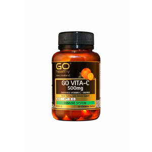 GO Vita-C 500mg Orange 50 Chewable