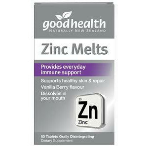 Good Health: Good Health Zinc Melts 60 Tablets (orally dissolving)