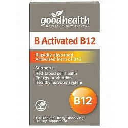 Good Health: Good Health B activated B12 120 Orally Dissolving Tablets
