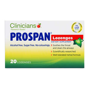 Clinicians: Clinicians Prospan Lozenges 20pk