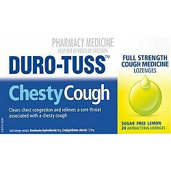 Duro Tuss: DURO-TUSS Chesty Lozenges Lemon