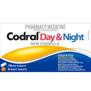 Codral: CODRAL PE Day & Night (Codeine Free) Tabs 24