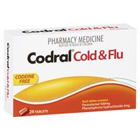 Codral: CODRAL PE Cold & Flu (Codeine Free) 24s