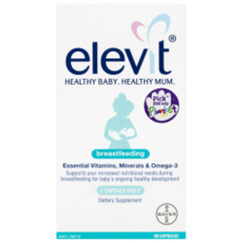 Mother And Baby: Elevit Breastfeeding 60 Capsules