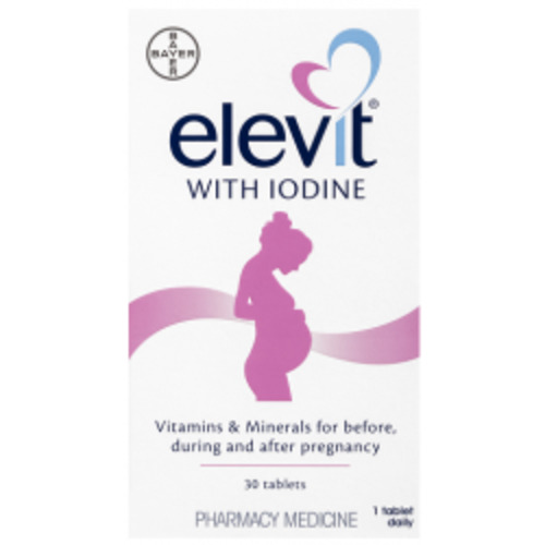 Mother And Baby: Elevit with Iodine 30 Tablets