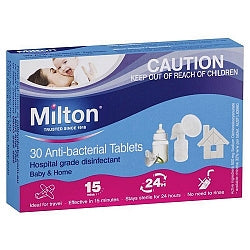 Mother And Baby: Milton - 30 Anti-bacterial Tablets