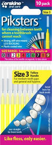 Denture Care: Piksters Size 3 - Yellow