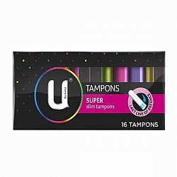 U by Kotex Super Tampons 16's