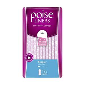 Incontinence: POISE Liner Regular 26