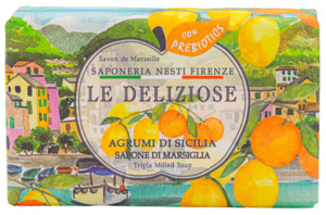 Best Selling: Le Deliziose Agrumi Di Sicilia 150g soap bar