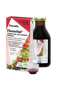 Iron Supplements: Floravital Liquid Iron and Vitamin Formula 250ml