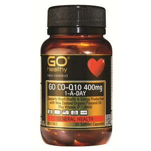 Go Dm4 Bogof: GO CO-Q10 400mg 1-A-Day 30caps
