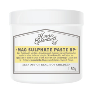 Home Essentials: HOME ESSENTIALS Magnesium Sulphate Paste 80g