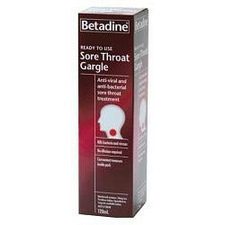Betadine: Betadine Sore Throat Gargle Ready to Use 120ml